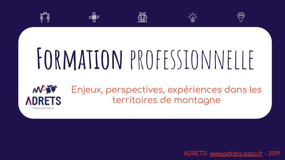 Propulsion rurale - Accès à la formation professionnelle